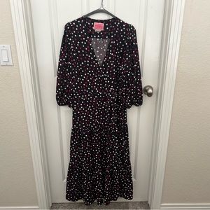 Kate spade polka dote wrap dress.